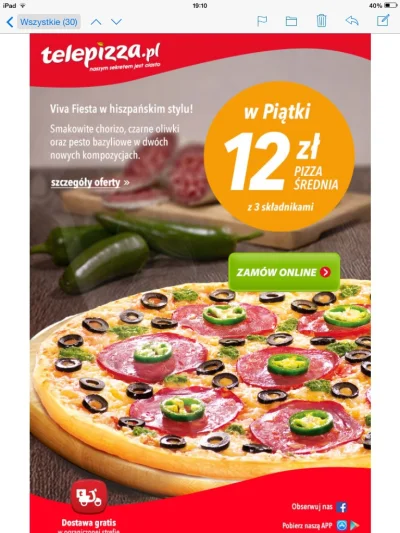 suxone - Rzeczywiście była średnia, do teraz siedzę na kiblu. Telepizza to syf #niepo...