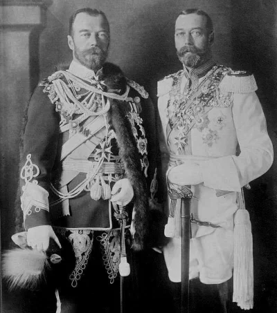 Tratak - -bądź Mikołaj II
-miej kuzyna
-kuzyn został królem Anglii jak lew jest król ...