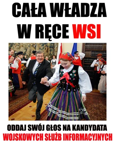 theone1980 - za #komorowski stoi #wsi to nie sen to rzeczywistosc #polityka #wybory