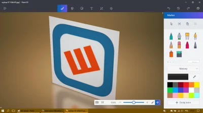 A.....1 - Tak wygląda Paint 3D po aktualizacji Windows 10.
( ͡° ͜ʖ ͡°)

#windows10...