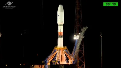blamedrop - Start rakiety Soyuz ST-B/Fregat-M (Rosja)  •  Arianespace (Francja)
2018...