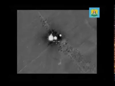 60groszyzawpis - Ciekawy nagranie pokazujące z drona ostrzał artylerią rakietową pozy...