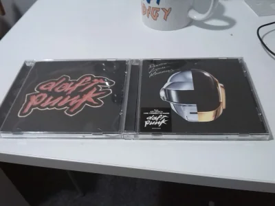 s.....a - Nie ma to jak wyłapać 2 płyty Daft Punk Homework i Random Access Memories z...