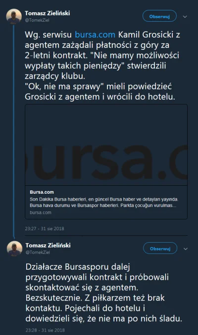 LukaszN - Wychodzą kolejne informacje zza kulis transferu w Bursasporze xD

aż przy...