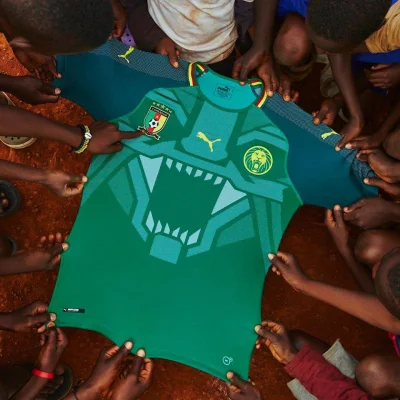 pieczarrra - Nowa koszulka reprezentacji Kamerunu (งⱺ ͟ل͜ⱺ)ง
#pilkanozna