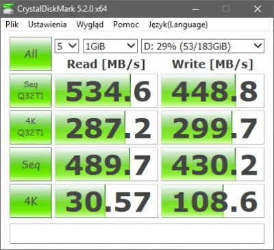 marcingp5 - A mój drugi dysk systemowy to Goodram SSD Iridium PRO: