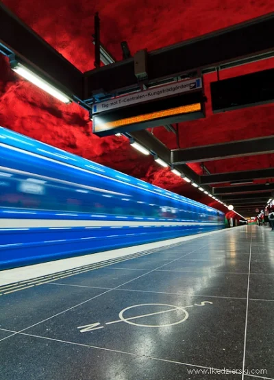 BaronAlvon_PuciPusia - Metro w Sztokholmie - najdłuższa na świecie galeria sztuki <<<...