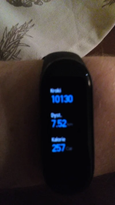 Djgregor - #xioami #miband zrobiłem 10k kroków i to przerzed 3:00