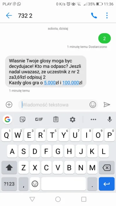 dolomit-statyczny - Nigdy nie glosowalem, ale w cenie sms, chetnie wyleje dla Kamila ...