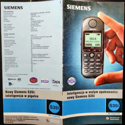 gonera - #codziennienowydumbphone nr 23: Siemens S35i, 2000r.

Biznesowo ukierunkow...