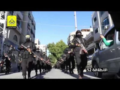Piezoreki - Parada Brygad Męczenników al-Aksy z okazji 52 rocznicy pierwszej akcji bo...