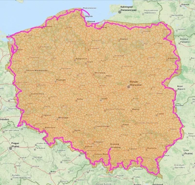 metaxy - I standardowo mapa całej Polski dla osób z innych rejonów, coby miały kawałe...