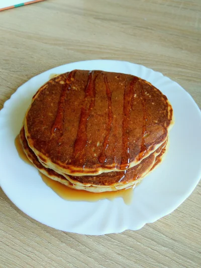 mlody18 - jedzcie ze mną pankejki #pancakes #sniadanie #gotujzwykopem #jedzzwykopem