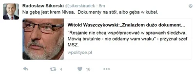 k1fl0w - #polityka #polska #4konserwy #neuropa #waszczykowski #bekazpisu 

 Na gębę ...