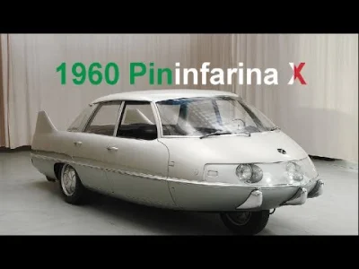 starnak - 1960 Pininfarina X by Alberto Morelli.