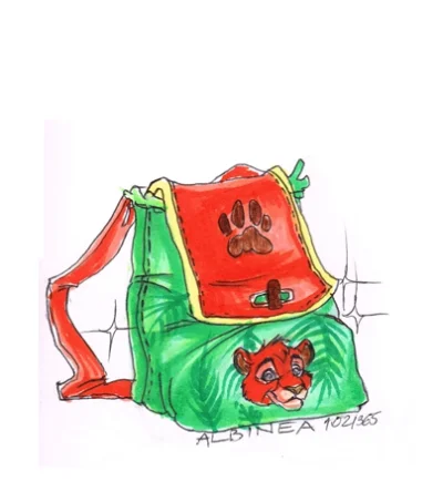 Albinea - #365kwiecien
102/365 plecak. Gdy byłam mała miałam swój ulubiony plecak z ...