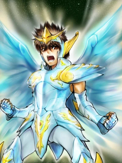 kedzior1916 - #randomanimeshit #saintseiya #seiya