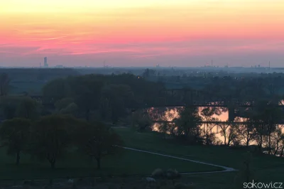 giebeka - Taką panoramę Wrocławia udało mi się sfotografować. Sprawne oko dostrzeże M...