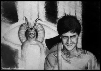 beatha - A to znowu #wspomnienczar
Stary już #fanart filmu Donnie Darko. Ojeja, ajej...