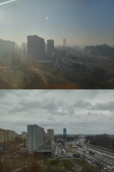 brusef - kilka dni temu postanowiłem zrobić zdjęcie krakowskiego smogu (~600% normy) ...