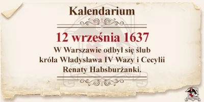 ksiegarnia_napoleon - #wazowie #malzenstwo #kalendarium