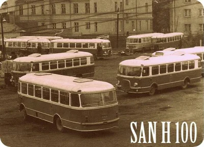 runnerrunner - 44 lata temu (27 lipca 1974) zakończono produkcję autobusu "SAN H100"....