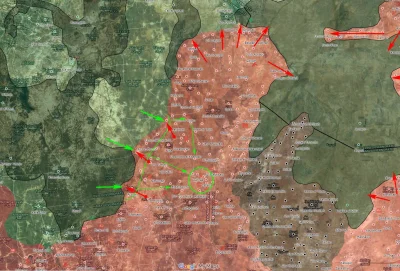 esbek2 - Chyba nie było tej mapki pokazującej miejsce kontrataku szczurów.
#syria