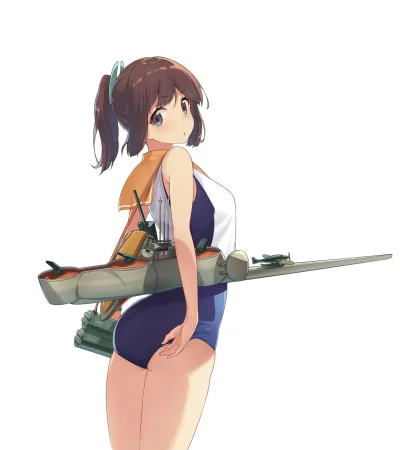 kedzior1916 - #randomanimeshit #kantaicollection #i401 #swimsuit