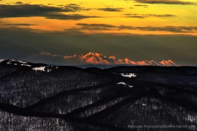 X.....d - Tatry (odległe o ok. 180 km od Bieszczad!) sfotografowane o wschodzie słońc...