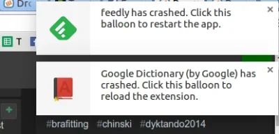 Keffiro - #przegladarki #chrome #pytaniedoeksperta 

Dlaczego czasem wysypują mi si...