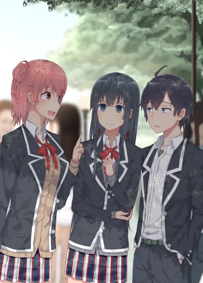 bakayarou - #randomanimeshit #oregairu #yahariorenoseishunlovecomedywamachigatteiru #...