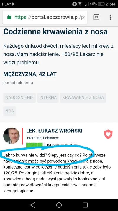 Koller - Lekarze nie widzą problemu. Oślepli od masturbacji ( ͡° ͜ʖ ͡°)