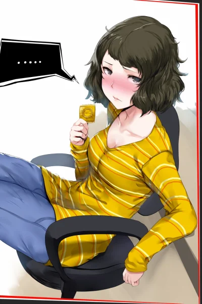 j.....n - #randomanimeshit #persona #persona5 #sadayokawakami #pixiv #