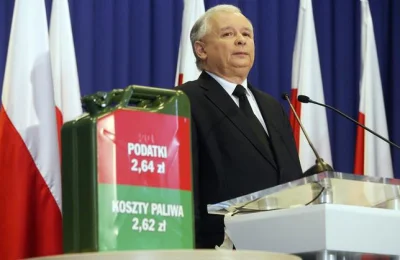 przemomemoo - > „Ponad połowa ceny benzyny to podatki. Rząd może je zmniejszyć. Ja ob...