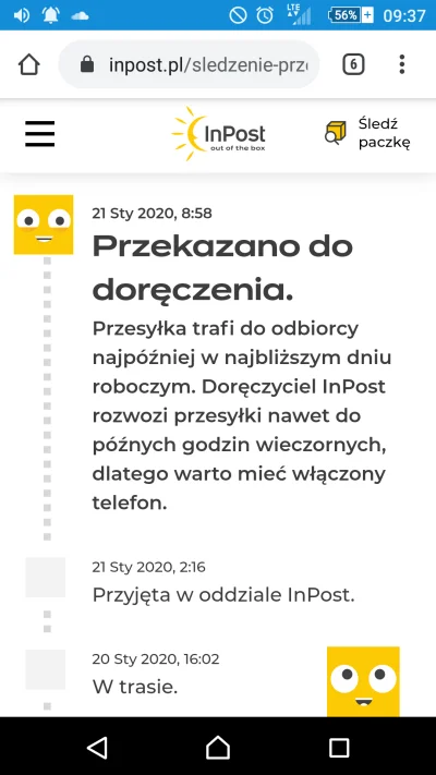 mnichpanda95 - Jak myślicie, będzie dziś w paczkomacie?
#inpost