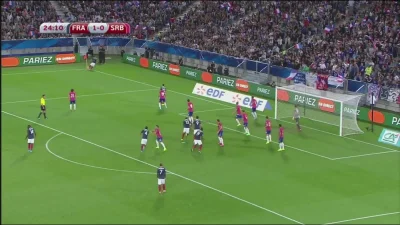 Sewen7777 - Matuidi, Francja 2:0 Serbia.
#golgif #mecz