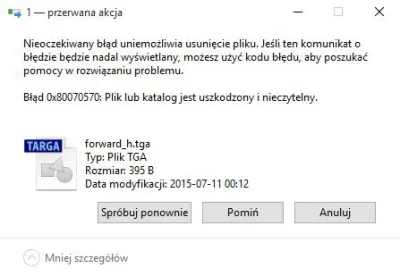 Wypok456 - Jak to g---o usunąć? Unlocker nie pomaga. #komputery #windows #windows10 #...