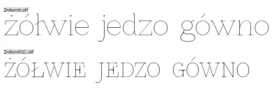 D.....k - #design #webdesign #fonty
Znikomit - font od Grzegorza, licencja Public do...