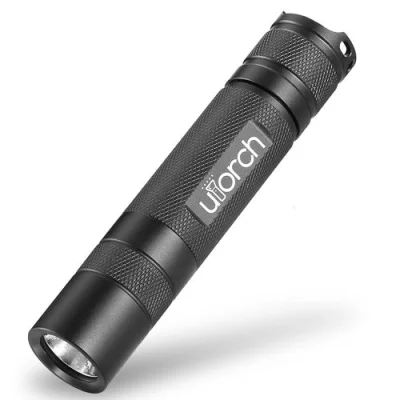 kontozielonki - Utorch V8 CREE XPL Portable LED Flashlight - Black No stepless dimmin...