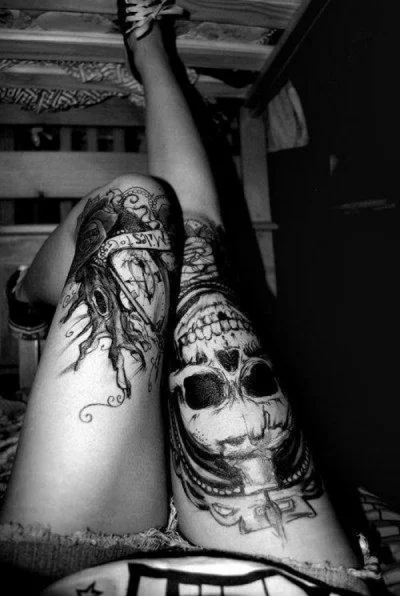 666donovo - #nogi #tattoo #tatuaze