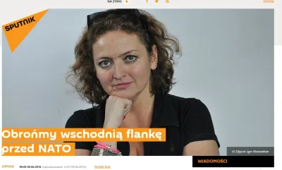 world - Kolejna kremlowska propaganda przy okazji manewrów Anakonda 2016.
Sputnik i ...
