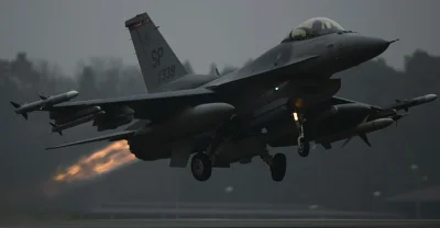 n.....2 - Katastrofa amerykańskiego F-16 w Niemczech

#mirkoreklama #europa #niemcy...