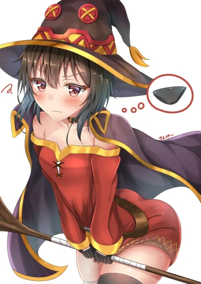 Kamil85R - #konosuba #anime #randomanimeshit #megumin #blushedface 

SPOILER