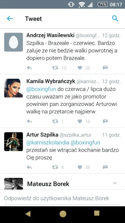 V.....o - Aż się prawie oplułem kawą.

#boks #szpilka #rozowepaski