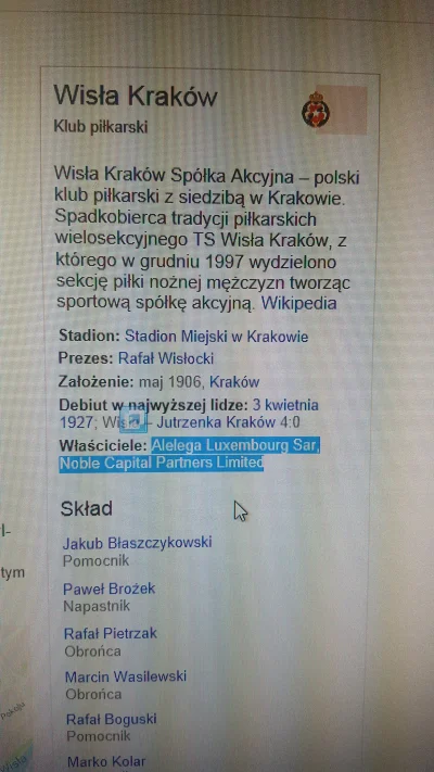 KredaFreda - #wislakrakow moze ktos to zmienic ? Wikipedia

Czy to nasi koledzy z bło...