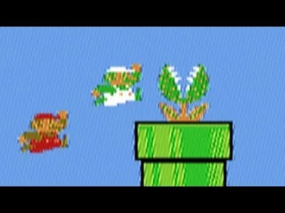 biskup2k - Ktoś stworzył hacka do Super Mario Bros dzięki któremu może grać dwóch gra...