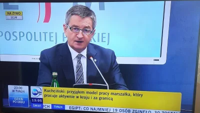 Thon - Proszę się rozejść nic się nie stało, taki model pracy i Tusk też latał, a w o...