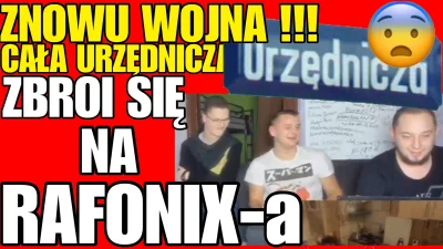 SzotyTv - @SzotyTv: URZĘDNICZA !!!WOJNA Z RAFONIXE-em DOPIERO SIĘ ZACZNIE !!! DANIEL ...