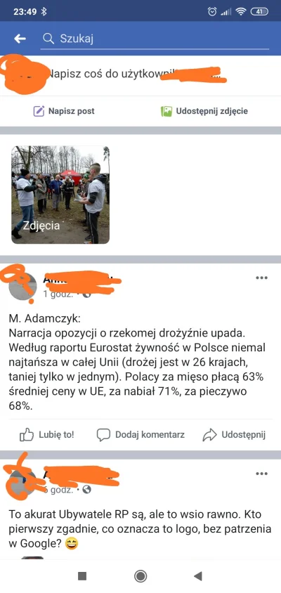 szczurek_87 - @BarkaMleczna tymczasem obecni na FB w kręgu moich znajomych, wyznawcy ...