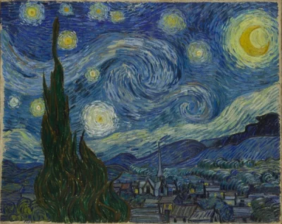 Defekujacy_pies - @tmsz:Vincent van Gogh- gwiaździsta noc.